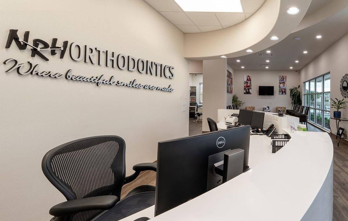 Reception at NRH Orthodontics in North Richland Hills, TX